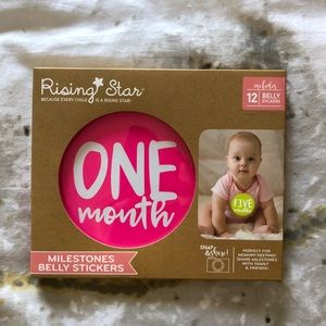 Baby milestone stickers